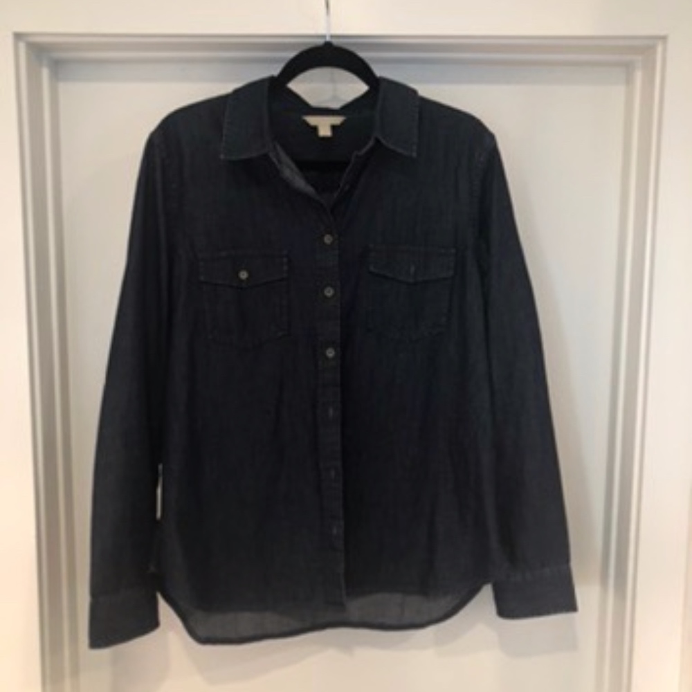 Banana Republic | Dark Denim Shirt (NEW)